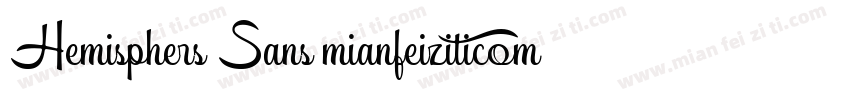 Hemisphers Sans_mianfeiziticom字体转换